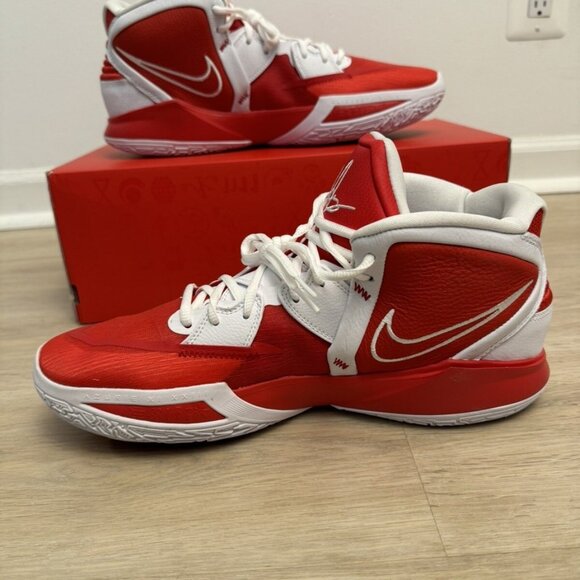 Nike Kyrie Irving Infinity University Red Basketball Shoes 14 - Picture 1 of 3